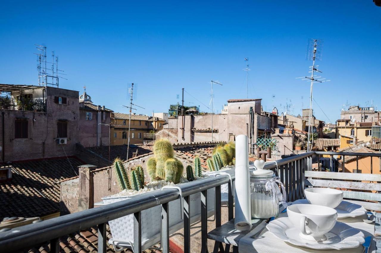 Bbhomerome - Campo Dei Fiori Balcony View Penthouse 외부 사진