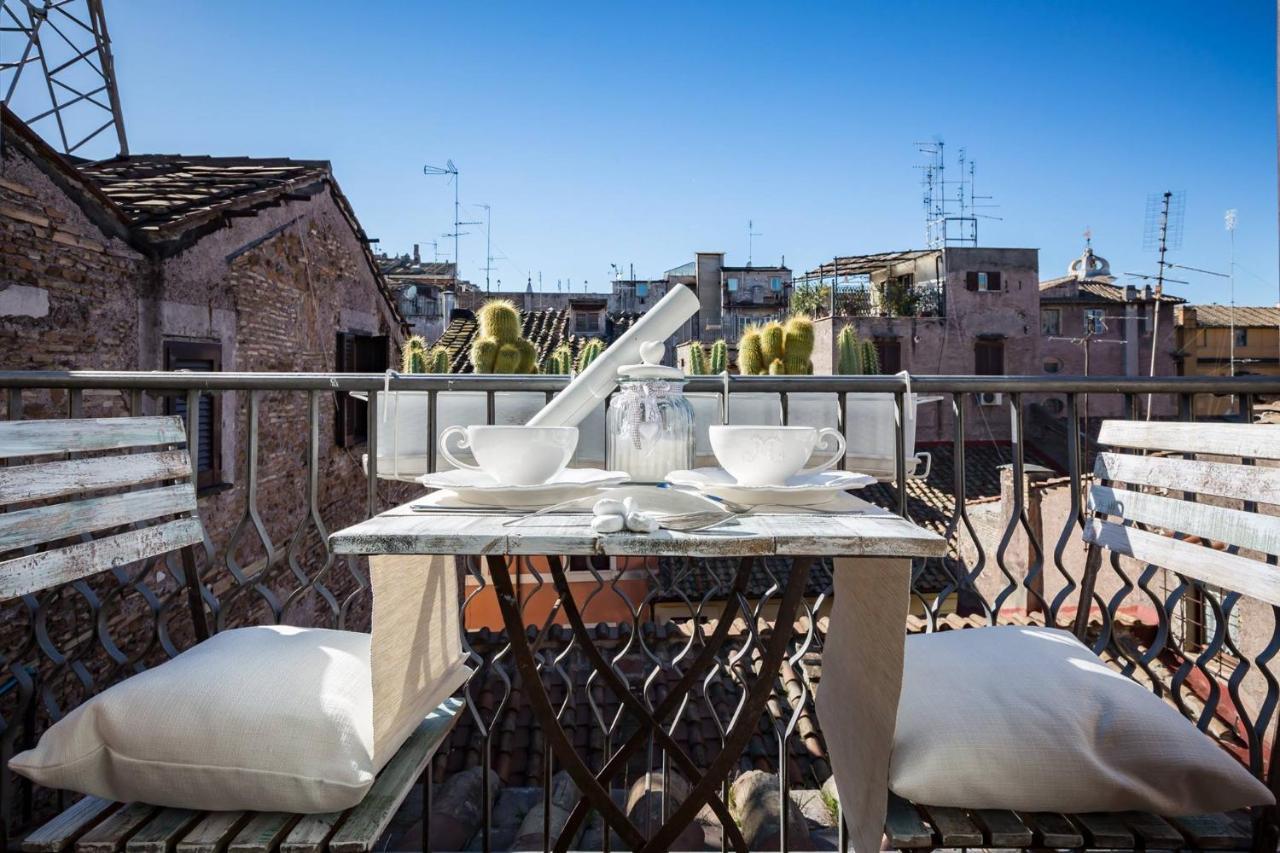Bbhomerome - Campo Dei Fiori Balcony View Penthouse 외부 사진